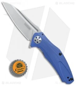 Kershaw Natrix A/O Sub-Frame Lock Knife Blue G-10 (3.25" Stonewash) 7007BLU 7 Kershaw Natrix A/O Sub-Frame Lock Knife Blue G-10 (3.25" Stonewash) 7007BLU -Sharp Edge Knife Shop Kershaw Natrix AO blue G10 SW BHQ 79759 er bottlecap