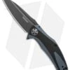 Kershaw Natrix Sub-Frame Lock Knife Blue G-10/Carbon Fiber (3.25" Gray) 7007CF