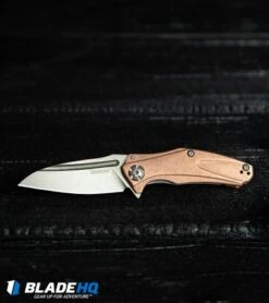 Kershaw Mini Natrix Sub-Frame Lock Knife Copper (2.75" Stonewash) 7006CU -Sharp Edge Knife Shop Kershaw Natrix Sub Frame Lock Knife Copper Stonewash 7006CU BHQ80567 kp burnt wood web