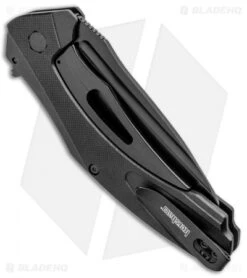 Kershaw Natrix XL Sub-Frame Lock Knife Black G-10 (3.75" Black) 7008BLK -Sharp Edge Knife Shop Kershaw Natrix XL Sub FL Black G 10 Black 7008BLK BHQ 92275 jr side 2