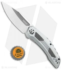 Kershaw Norad Frame Lock Knife Stainless Steel (3.25" Satin) 5510 -Sharp Edge Knife Shop Kershaw Norad FL SS Satin 5510 BHQ 106052 jr bottlecap