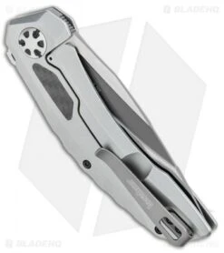 Kershaw Norad Frame Lock Knife Stainless Steel (3.25" Satin) 5510 -Sharp Edge Knife Shop Kershaw Norad FL SS Satin 5510 BHQ 106052 jr side