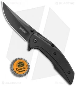 Kershaw Outright A/O Frame Lock Knife Black G-10/Steel (3" Black) 8320 -Sharp Edge Knife Shop Kershaw Outright A O FL Black G 10 Steel Black 8320BLK BHQ 123398 jr bottlecap