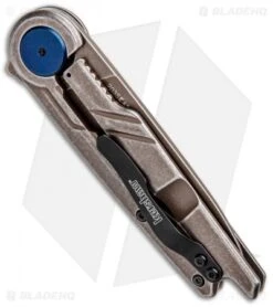 Kershaw Parsec Frame Lock Knife Brown PVD Stainless Steel (3" Brown SW) 2035 6 Kershaw Parsec Frame Lock Knife Brown PVD Stainless Steel (3" Brown SW) 2035 -Sharp Edge Knife Shop Kershaw Parsec FL Brown PVD SS Brown SW 2035 BHQ 101843 jr side 1