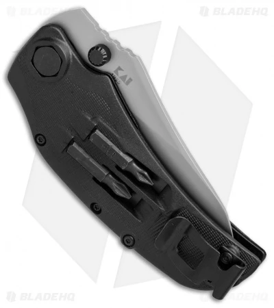 Kershaw Payload Folding Knife W/ 5-Bit Screwdriver Set (3.375" Bead Blast) 1925 2 Kershaw Payload Folding Knife W/ 5-Bit Screwdriver Set (3.375" Bead Blast) 1925 - Image 2
