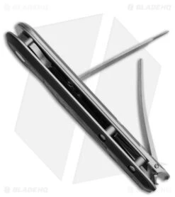 Kershaw Platform Slip Joint Knife + Nail Clipper (2.75" Bead Blast) 2090 -Sharp Edge Knife Shop Kershaw Platform Slip Joint Knife and Nail Clipper 2in Bead Blast BHQ 120533 td clipper side