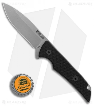Kershaw Premium Skyline Fixed Blade Knife Black G-10 (3.1" S30V Stonewash) 4 Kershaw Premium Skyline Fixed Blade Knife Black G-10 (3.1" S30V Stonewash) - Image 4