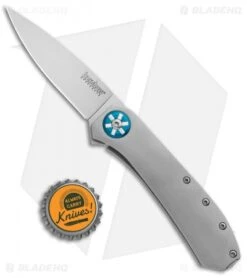 Kershaw Rexford Amplitude Frame Lock Knife Stainless Steel (3.12" Bead Blast) -Sharp Edge Knife Shop Kershaw Rexford Amplitude FL SS BB KS3871 BHQ 90617 jr bottlecap