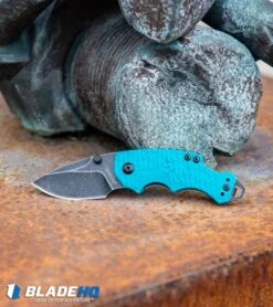 Kershaw Shuffle Liner Lock Knife Teal (2.375" BlackWash) 8700TEALBW -Sharp Edge Knife Shop Kershaw Shuffle Liner Lock Knife Teal BlackWash 8700TEALBW BHQ 27402 kp lifestyle web 6