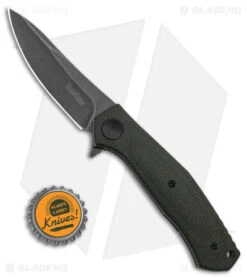 Kershaw Sinkevich Concierge Liner Lock Knife Green Micarta (3.25" Black SW) 7 Kershaw Sinkevich Concierge Liner Lock Knife Green Micarta (3.25" Black SW) -Sharp Edge Knife Shop Kershaw Sinkevich Concierge LL Knife Green Micarta 3in BSW D2 BHQ 140100 td size