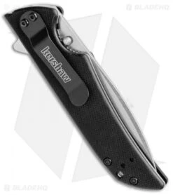 Kershaw Skyline Liner Lock Knife Black G-10 (3.125" Stonewash) 1760 -Sharp Edge Knife Shop Kershaw Skyline Black SW 1760 BHQ 8520 jr side 2