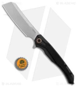 Kershaw Strata Cleaver Frame Lock Knife Black G-10 (4" Stonewash) 2078 7 Kershaw Strata Cleaver Frame Lock Knife Black G-10 (4" Stonewash) 2078 -Sharp Edge Knife Shop Kershaw Strata Cleaver Knife Black SW BHQ 178511 jr bottlecap