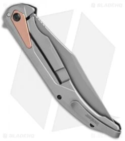 Kershaw Strata Frame Lock Knife Black G10 (4.5" Bead Blast) -Sharp Edge Knife Shop Kershaw Strata FL Black G 10 BB 2076 BHQ 120529 jr side