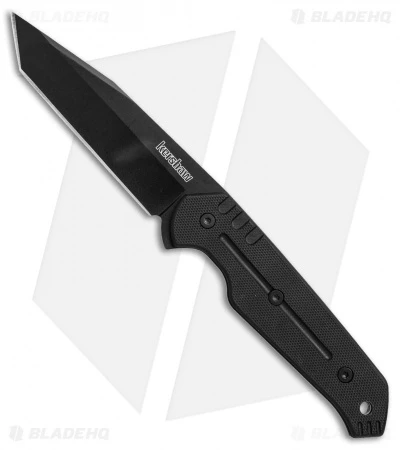 Kershaw Tone Fixed Blade Knife Black G-10 (3.75" Black) 3431X 1 Kershaw Tone Fixed Blade Knife Black G-10 (3.75" Black) 3431X