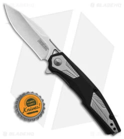 Kershaw Tremolo Spring Assisted Opening Knife Black GFN (3.1" Stonewash) -Sharp Edge Knife Shop Kershaw Tremolo Spring Assisted Opening Knife Black GFN 3in Stonewash BHQ 120523 td size