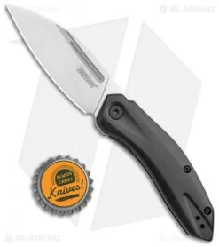 Kershaw Turismo Assisted Opening Knife Black Stainless Steel (2.9" Satin) 5505 7 Kershaw Turismo Assisted Opening Knife Black Stainless Steel (2.9" Satin) 5505 -Sharp Edge Knife Shop Kershaw Turismo Assisted Opening Black SS Satin 5505 BHQ 94070 jr bottlecap