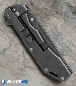 Kershaw 1304BW Assisted Opening Frame Lock Knife (3.25 Black SW) 5 Kershaw 1304BW Assisted Opening Frame Lock Knife (3.25 Black SW) -Sharp Edge Knife Shop kershaw 1304BW black sw KS1304BW BHQ 37638 er side