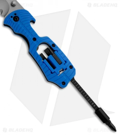 Kershaw Select Fire Knife Blue Multi-Tool (3.375" Bead Blast Plain) 1920BLSTWM 3 Kershaw Select Fire Knife Blue Multi-Tool (3.375" Bead Blast Plain) 1920BLSTWM - Image 3