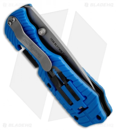 Kershaw Select Fire Knife Blue Multi-Tool (3.375" Bead Blast Plain) 1920BLSTWM 2 Kershaw Select Fire Knife Blue Multi-Tool (3.375" Bead Blast Plain) 1920BLSTWM - Image 2