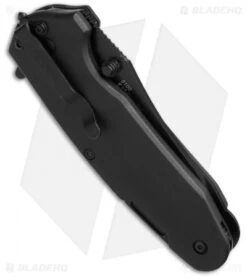 Kershaw Funxion Lightweight Assisted Opening Knife (3" Black Serr) 8100 5 Kershaw Funxion Lightweight Assisted Opening Knife (3" Black Serr) 8100 -Sharp Edge Knife Shop kershaw 8100 funxion emt side
