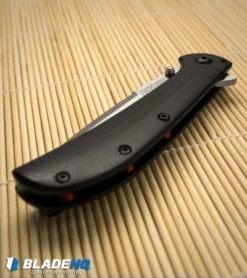 Kershaw Al Mar AM-3 Assisted Opening Knife Black G-10 (3" Satin) -Sharp Edge Knife Shop kershaw am 3 blk g10 BHQ 68823 dl