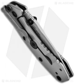 Kershaw Cryo Assisted Opening Knife (2.75" Bead Blast Serr) 1555ST -Sharp Edge Knife Shop kershaw cryo 1555 side 1