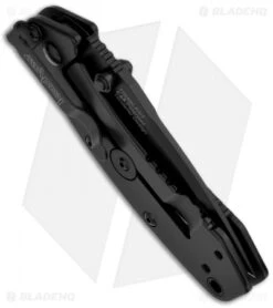 Kershaw Cryo Assisted Opening Knife Black (2.75" Black) 1555BLK -Sharp Edge Knife Shop kershaw cryo 1555blk side 1