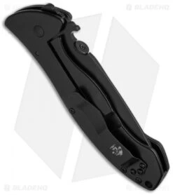 Kershaw Emerson CQC-9K Liner Lock Knife Black G-10 (3.5" Black) 6045BLK -Sharp Edge Knife Shop kershaw emerson cqc 9k 6045blk bhq 34467 cm side
