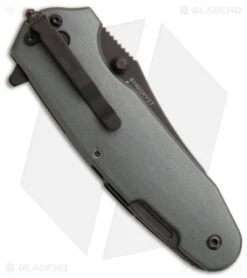 Kershaw Funxion EMT Assisted Opening Knife (3" Black Serr) 8100GRYST 5 Kershaw Funxion EMT Assisted Opening Knife (3" Black Serr) 8100GRYST -Sharp Edge Knife Shop kershaw funxion emt 8100gryst c