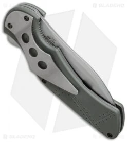 Kershaw Junkyard Dog II Liner Lock Knife Gray G-10 (3.75" Bead Blast) 1725 -Sharp Edge Knife Shop kershaw junkyard dog II ser 1725st side cm