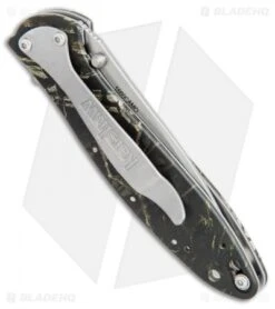 Kershaw Leek Assisted Opening Knife Camo (3" Bead Blast) 1660CAMO -Sharp Edge Knife Shop kershaw leek camp bb 1660CAMO BHQ 49930 jr side