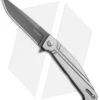Kershaw Nura 3.5 Flipper Frame Lock Knife (3.5" Gray) 4035TIKVT