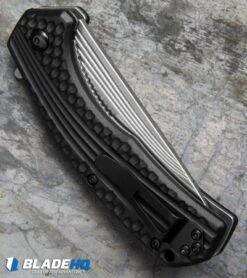 Kershaw Portal Assisted Opening Flipper Knife (3.375" Stonewash) 8600 -Sharp Edge Knife Shop kershaw portal 8600 BHQ 34468 dl side