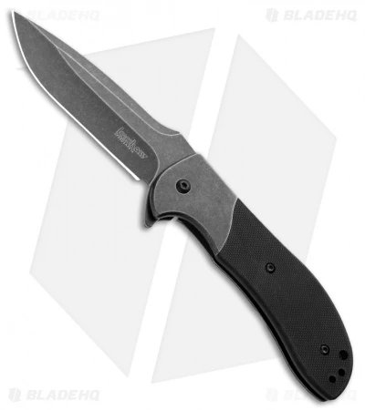 Kershaw Scrambler Flipper Assisted Opening Knife (3.5" BlackWash) 3890BW 1 Kershaw Scrambler Flipper Assisted Opening Knife (3.5" BlackWash) 3890BW